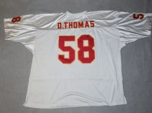 Vintage Mitchell Ness Derrick Thomas genähtes unsigniertes Fußball Trikot Gr. 60 4xl - Bild 1 von 10