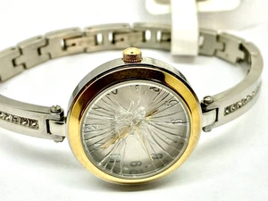 Caravelle By Bulova Women's Watch 45X101 Crystals Quartz BROKEN FOR PARTS - Picture 1 of 8