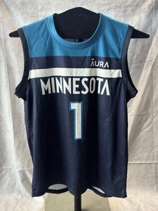SGA Stadium Giveaway Minnesota Timberwolves Anthony Edwards #1 Jersey - Youth XL - Picture 1 of 9