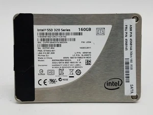 Intel 320 Series SSDSA2BW160G3L 160GB 2.5" SATA II Solid State Drive - Picture 1 of 3