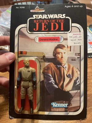 Star Wars General Madine ROTJ 65A Atrás Sin usar, en caja (1983) Kenner Foto 1 de 2