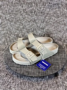 Birkenstock Arizona Exquisit Mineralleder Sandale Gr. 42 grau - Bild 1 von 8