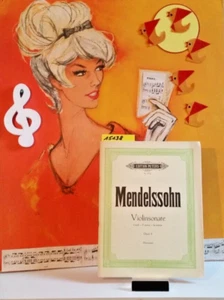 Mendelssohn: "Violinsonate" f-moll op. 4, für Violine und Klavier - Bild 1 von 4