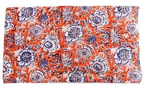 3 Yard Indian block print Cotton Fabric Jaipuri Anokhi Women Dressmaking Fabric - Picture 1 of 2