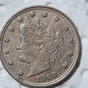 1909 Liberty Head Nickel 5c Better Grade XF Details #91962 - Picture 1 of 2