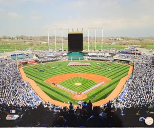 16 X 20 Kauffman Stadium Kansas City Royals Foto AAME136 - Imagen 1 de 1