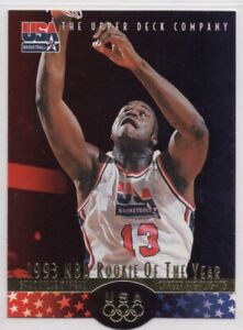 1996 Upper Deck USA Shaquille O'Neal Rookie of the Year No 17 SO1