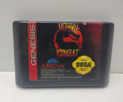 Sega Genesis: Mortal Kombat (1993) cartridge only - Image 1 of 4