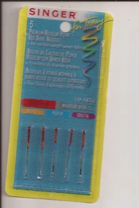 Singer Premium Regular Point Needles Style 2020 Size 80/11 ,90/ 14 & 100/16 (5) - Picture 1 of 2