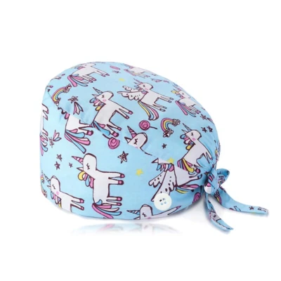 Verstellbare Baumwoll-OP Haube für Ärzte und Krankenschwestern, Unisex - Bild 1 von 4