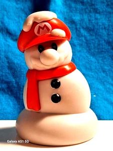 Super Mario Muñeco de Nieve Mario 2" Figura de Juguete Jakks Mundo de Nintendo Juguete de Navidad - Imagen 1 de 12