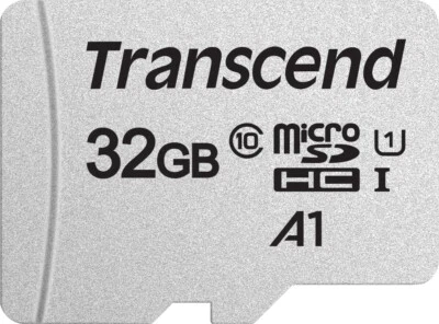 Scheda di Memoria 32 GB MicroSDHC Classe 10 UHS-I 300S Transcend TS32GUSD300S - Immagine 1 di 4