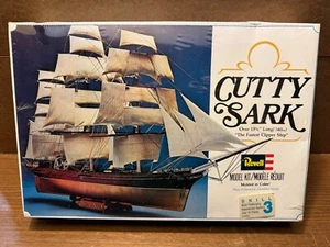 Revell Cutty Sark Clipper Ship 15 3/4" Long Vintage 1979 Model Kit 5401 Sealed - Picture 1 of 4