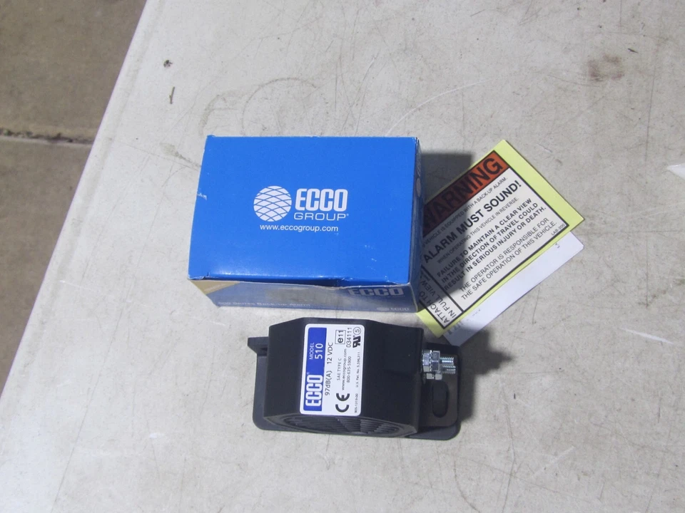 ECCO 510 Series Back up Alarm 97 DB 12v