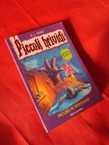 LIBRO PICCOLI BRIVIDI PRIMA EDIZIONE CON ADESIVI INCUBO AL RISVEGLIO #54 - Picture 1 of 1