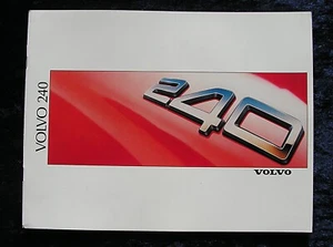 Volvo 240 Prospekt 1988, 36 Seiten - Picture 1 of 6