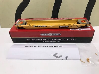 Atlas Ho Scale TTX 48' Well Container Car #456327 RTR - Image 1 of 4
