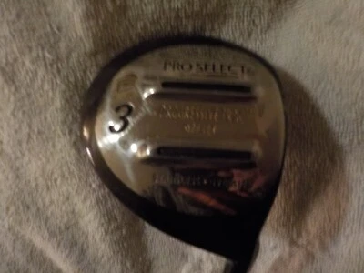 A "Used" Pro Select Stainless Oversize Offset Progressive Trac #3 Fairway Club! - Image 1 of 4