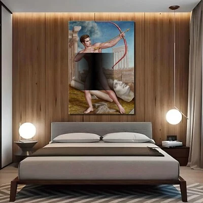 pinturas al óleo arte vida moderna masculino 100 % pintado a mano sobre lienzo 20x28 pulgadas #2012 Foto 1 de 4