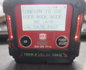 DETECTOR INALÁMBRICO RKI TOXIC 2 72-PEA-D, GX-3R Pro LEL/Oxi/CO/CO2 (10000 ppm) - Imagen 1 de 2