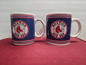 Boston Red Sox ● Ceramic Coffee Mugs ● Set Of (2) ● Pre-owned - Picture 1 of 12