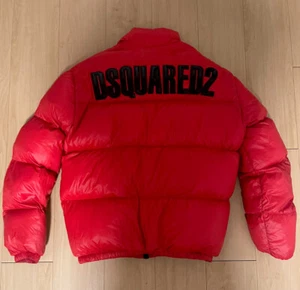 Dsquared2 Puffer Down Jacket Red 46 NWOT - Picture 1 of 5