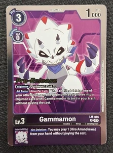 Digimon Card Game Prerelease Promo - Gammamon (LM-016) ENG NM - Foto 1 di 2