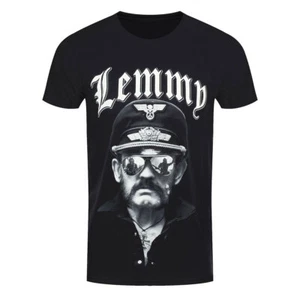 Camiseta negra oficial de Lemmy MF'ing Motorhead Rock Band - Imagen 1 de 4