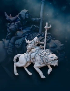 Goblin Shaman Rider 28mm Miniaturen Fantasy Dungeons and Dragons Miniatur - Bild 1 von 5