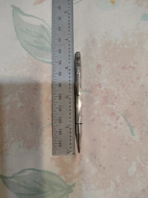 Mini lápiz Cross de plata de ley hecho en EE. UU. Foto 1 de 4