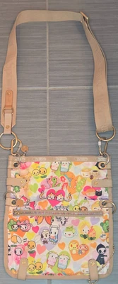 USED TOKIDOKI Campeggio L'Amore Hearts LeSportsace Cross Body bag Moofia Cactus Foto 1 de 4