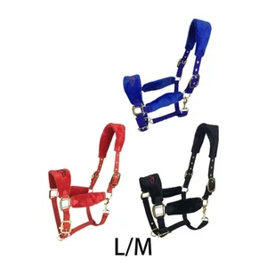 Horse Halter Portable Chin and Throat Snap Halter for Practice Grassland - Picture 1 of 43