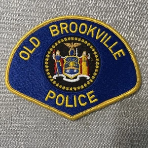 Police Officer patch Patches Old Brookville Village Nassau City Long Island NY - Picture 1 of 6