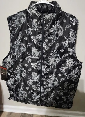 ¡TNM! Chaleco de chaqueta acolchada reversible SouthPole, XXL Foto 1 de 4