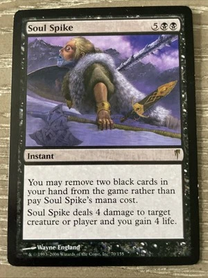 Soul Spike  - Coldsnap #70 MTG NM Magic: The Gathering - Image 1 of 2