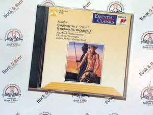Mahler : Symphony No. 1 & Symphony No. 10 - Zubin Mehta George Szell CD Nr Mint - Imagen 1 de 2