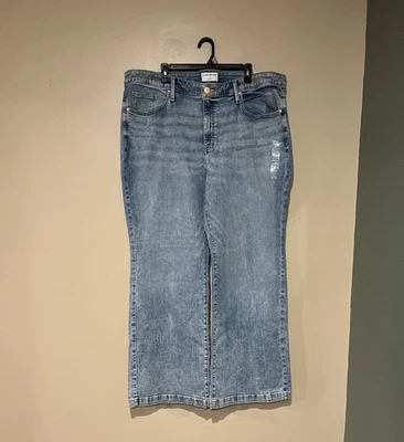 Lane Bryant Signature Fit Boot Jean Light Wash Size 24 NWT - Image 1 of 4