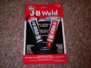 J-B Weld JB Steel Epoxy Glue Fills & Bonds Small Engine Repair Shop Equipment - Picture 1 of 1