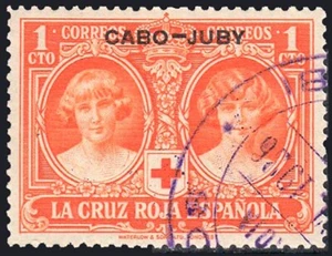 Cabo Juby - Edi o 26 - 1926 - Cruz Roja - 1 cts. - Bild 1 von 1