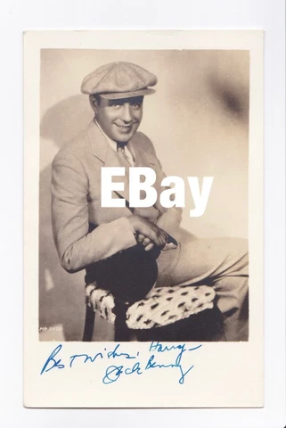 Jack Benny Vintage Signed Autographed Real Photo Postcard (RPPC) Cover