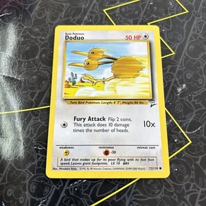 DODUO - Base Set 2 - 72/130 - Common - Pokemon Card - Unlimited Edition D6 - Picture 1 of 2