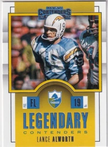 LANCE ALWORTH  2017 Panini Contenders Legendary Contenders #8 Chargers - Picture 1 of 2