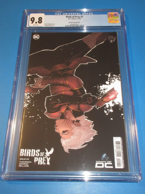 Birds of Prey #2 Zullo Variant CGC 9.8