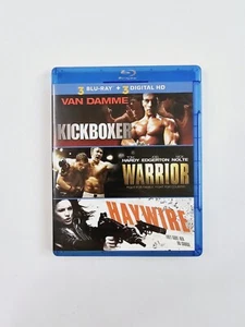 Kickboxer / Warrior / Haywire (Blu-ray, 2011, 3-Disc Set) Van Damme, Tom Hardy - Picture 1 of 11