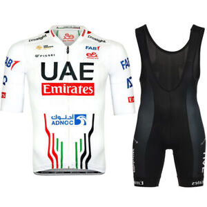2024 UAE Cycling Jersey Bib Shorts Set Summer Cycling Jersey Suit Bicycle jersey