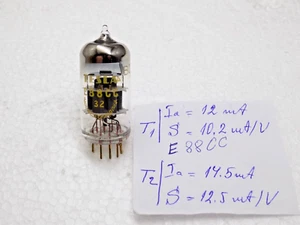 E88CC TESLA TUBES TESTED - Picture 1 of 3