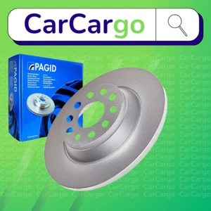Pagid Solid Rear Brake Discs Pair For Skoda Superb 2.0 TSI 2015-2024 300 mm - Picture 1 of 9