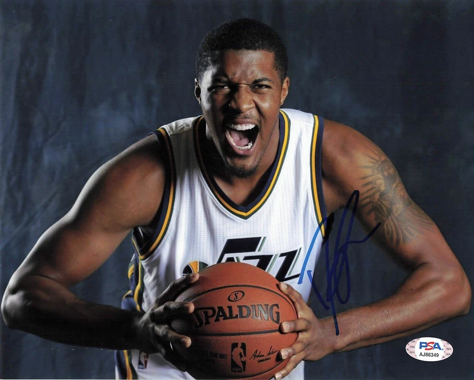 Derrick Favors signed 8x10 photo PSA/DNA Utah Jazz Autographed Foto 1 de 1