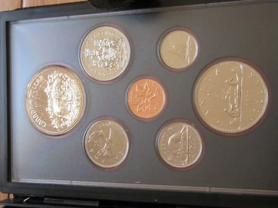 1980 Canada  Proof Double Dollar Set (7 Coins Cent to Silver Dollar Mint Set RJ) - Image 1 of 2