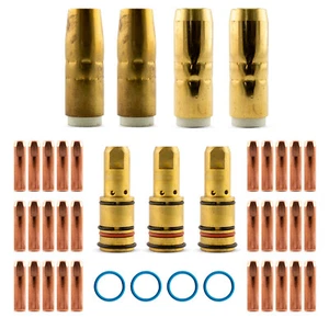 Bernard MIG 400A 41 Piece Value Kit Combo 0.8mm Contact Tips 4435 4492 7488 WIA - Bild 1 von 11